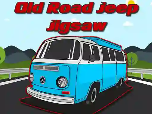 Gêm Old Road Jeep Jigsaw ar-lein