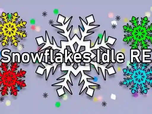 Gêm Snowflakes Idle RE ar-lein