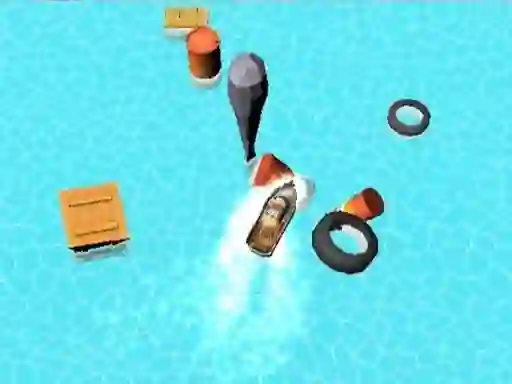 Gêm Water Boat Fun Racing ar-lein