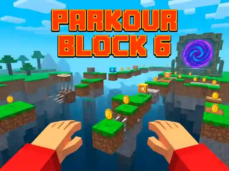 Gêm Parkour Block 6 ar-lein
