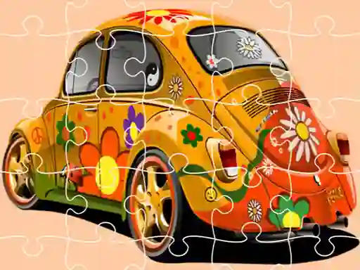 Gêm VW Beetle Jigsaw ar-lein
