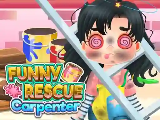 Gêm Funny Rescue The Carpenter ar-lein