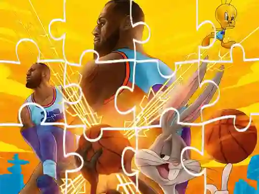 Gêm Space Jam Jigsaw ar-lein