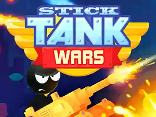 Gêm Stick Tank Wars ar-lein