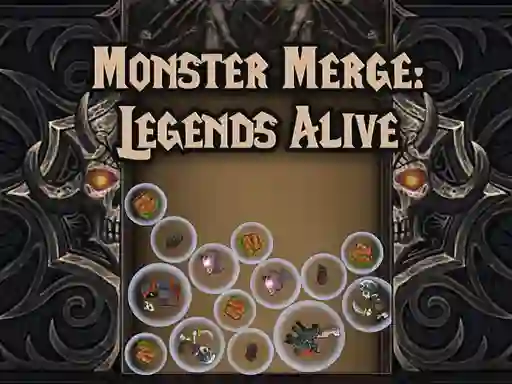 Gêm Monster Merge Legends Alive ar-lein