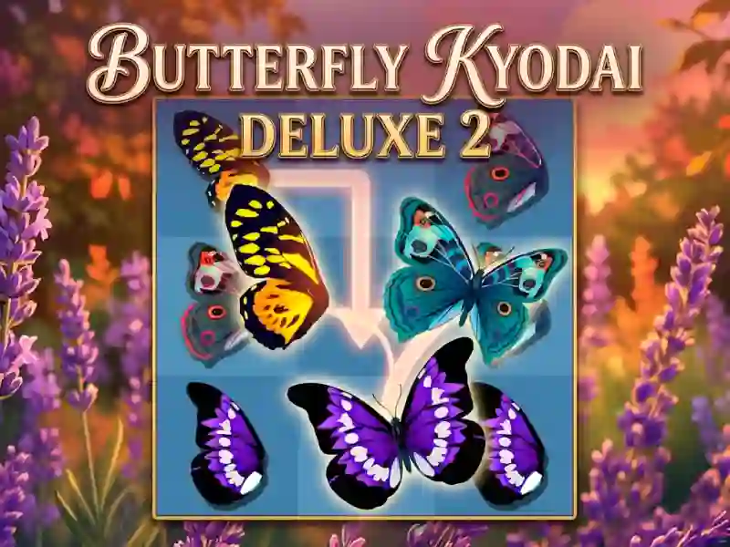 Gêm Butterfly Kyodai Deluxe 2 ar-lein