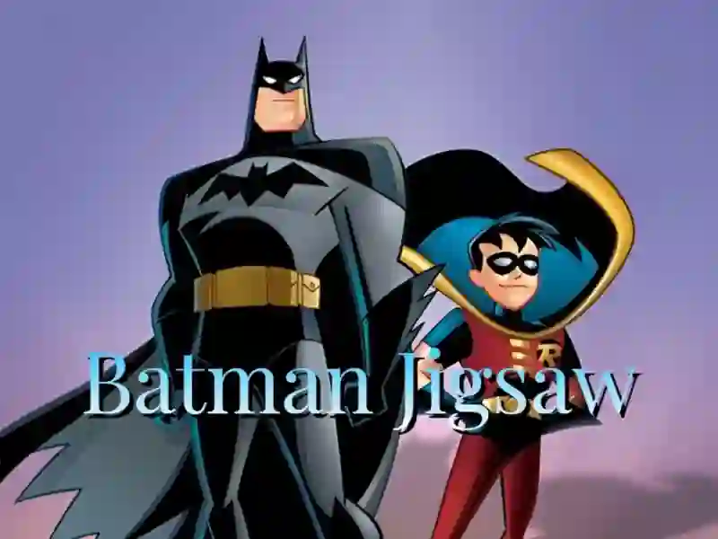 Gêm Batman Jigsaw ar-lein