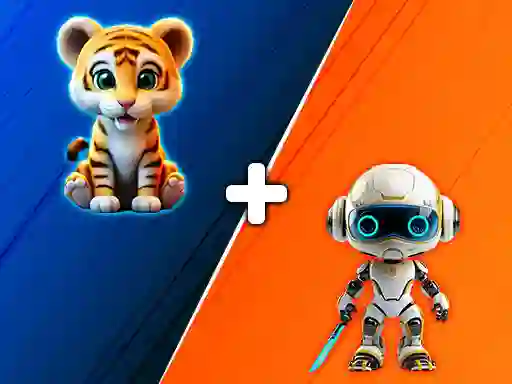 Gêm Animals Mix Up AI Hybrid ar-lein