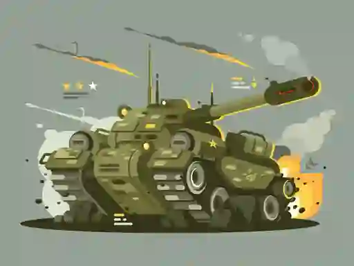 Gêm Military Vehicles Match 3 ar-lein