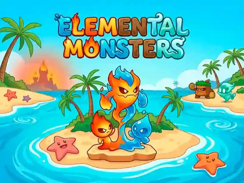 Gêm Elemental Monsters: Merge & Evolution ar-lein