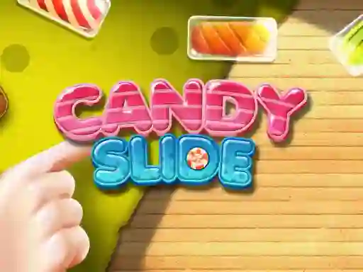 Gêm Candy Slide ar-lein