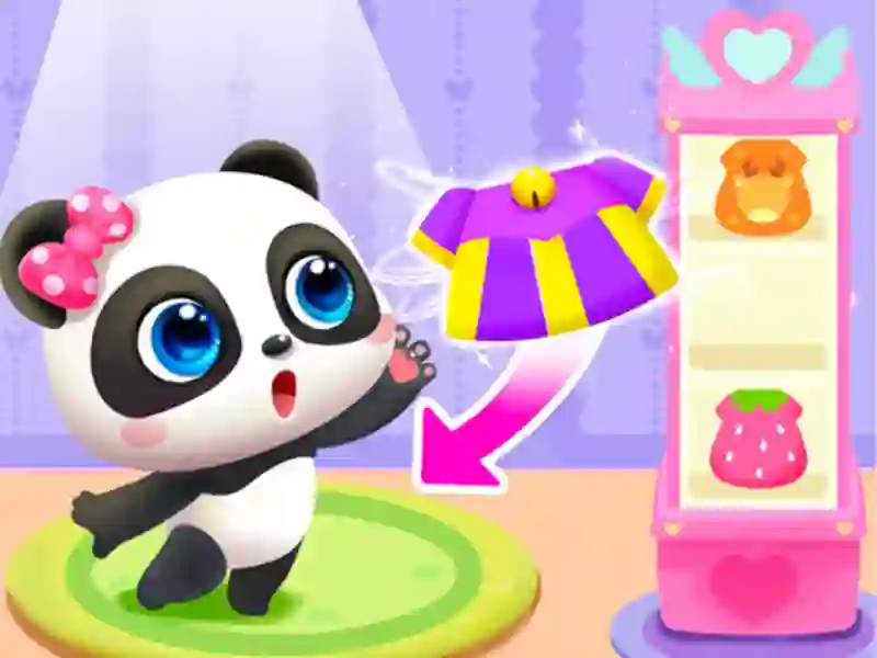 Gêm Baby Panda Girl Caring ar-lein