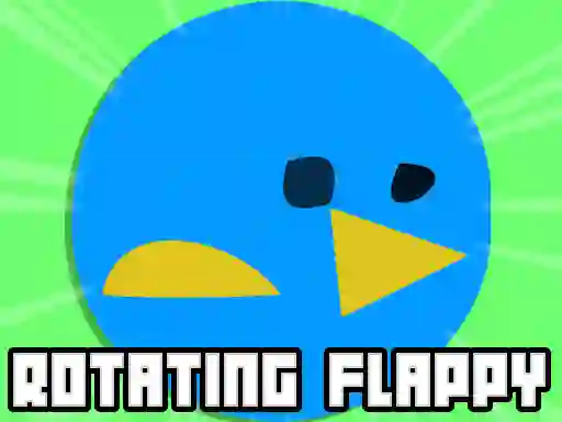 Gêm Rotating Flappy Bird ar-lein