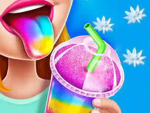 Gêm Frozen Slushy Maker ar-lein