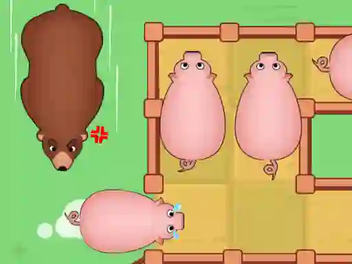 Gêm Save The Piggies ar-lein