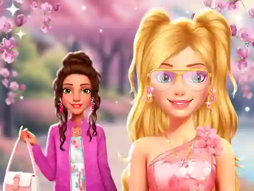 Gêm Bffs Cherry Blossom Celebration ar-lein