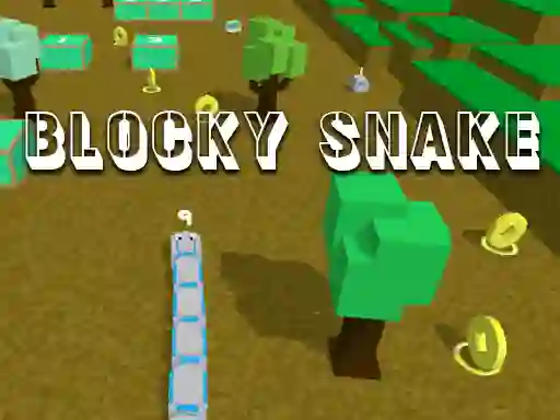 Gêm Blocky Snake ar-lein