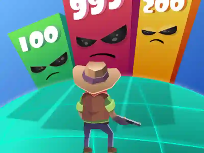 Gêm Shoot Block Rush 3D ar-lein