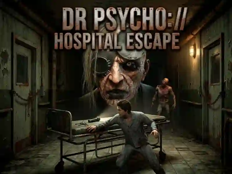 Gêm Dr Psycho Hospital Escape ar-lein