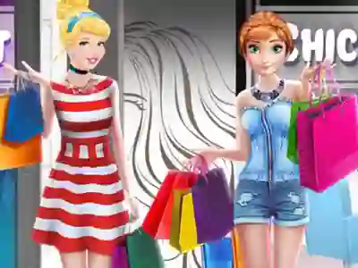 Gêm Princesses Shopping Spree ar-lein