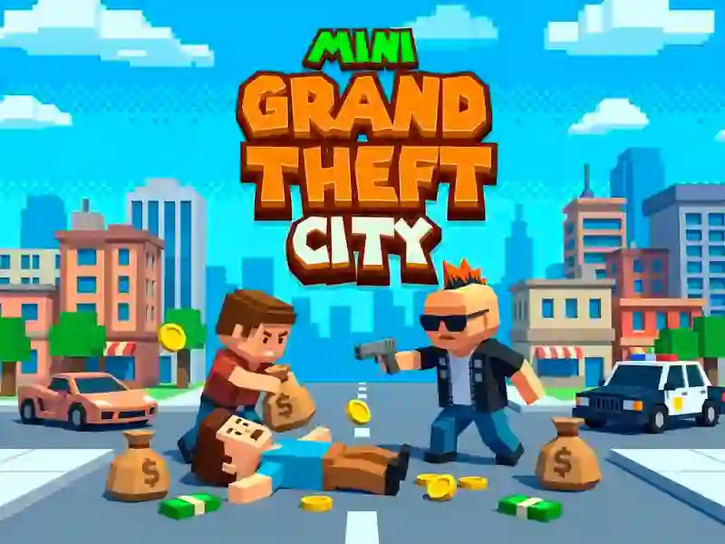 Gêm Mini Grand Theft City ar-lein