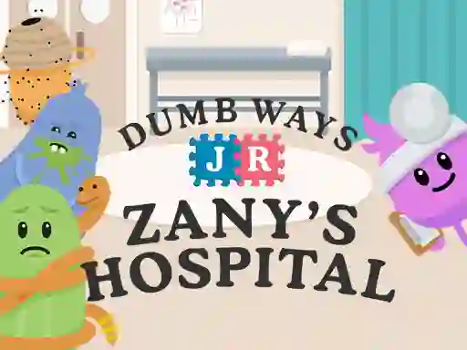 Gêm Dumb Ways Jr Zany's Hospital ar-lein