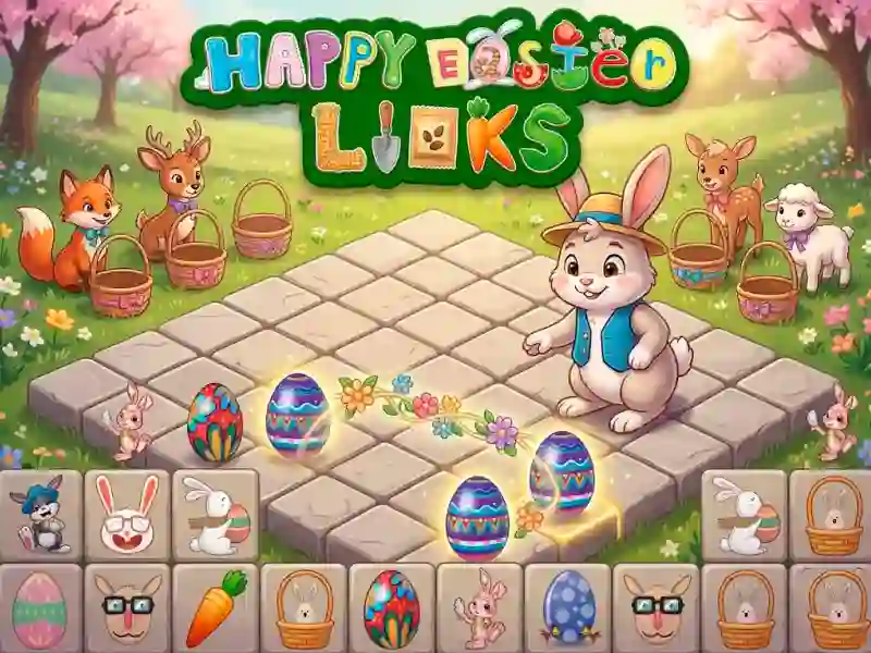 Gêm Happy Easter Links ar-lein
