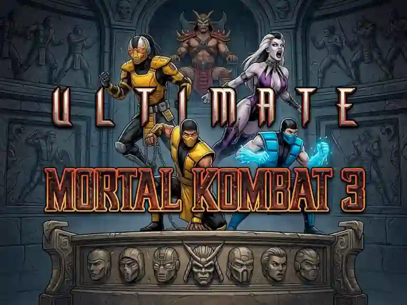 Gêm Ultimate Mortal Kombat 3 ar-lein