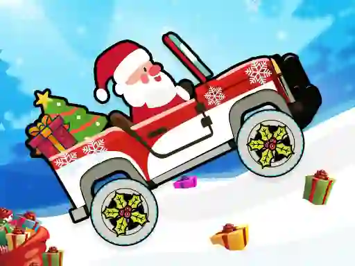 Gêm Santa Hill Climbing ar-lein