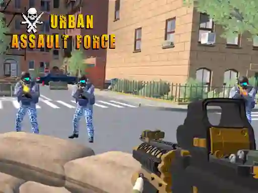 Gêm Urban Assault Force ar-lein