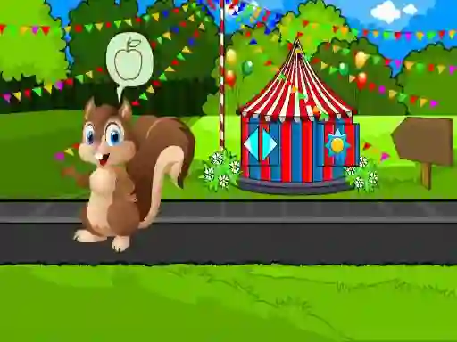 Gêm Feed the squirrel ar-lein