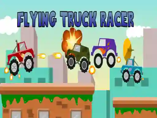 Gêm Flying Truck Racer ar-lein