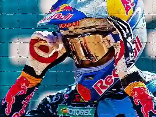 Gêm Motocross Puzzle Challenge ar-lein