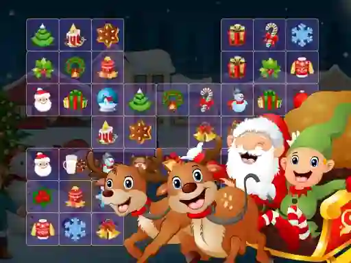 Gêm Christmas connect deluxe ar-lein