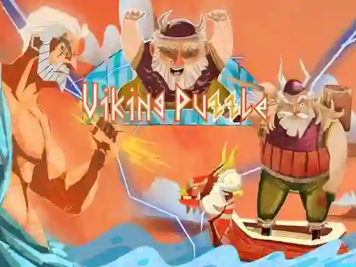 Gêm Viking puzzle ar-lein