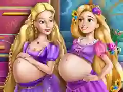 Gêm Goldie Princesses Pregnant BFFs ar-lein