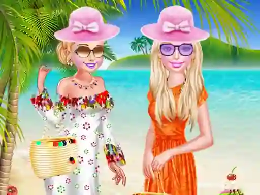 Gêm BFF Spring Beach Holiday ar-lein