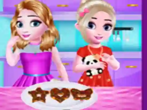 Gêm Little Girls Kitchen Time ar-lein