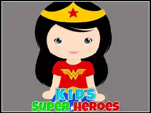 Gêm Kids Super Heroes ar-lein