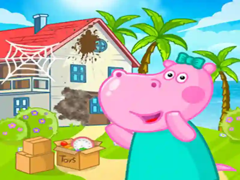 Gêm Kids Home Cleanup ar-lein