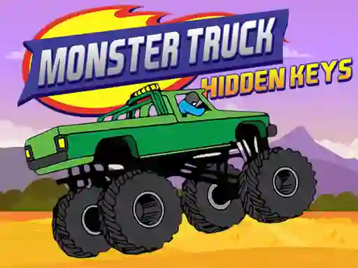 Gêm Monster Truck Hidden Keys ar-lein