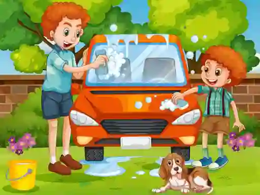 Gêm Car Wash Hidden ar-lein