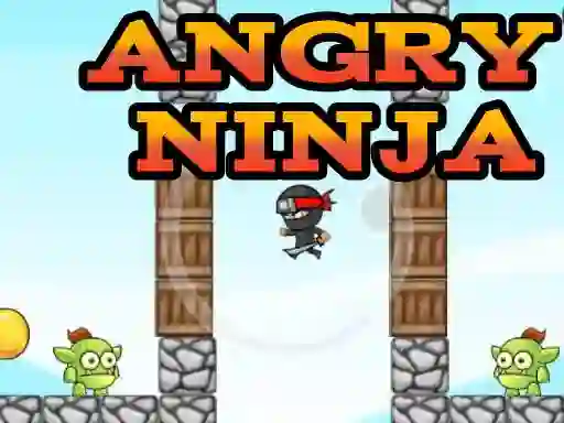 Gêm Angry Ninja ar-lein