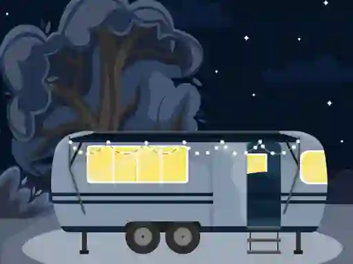 Gêm Motor Home Travel Hidden ar-lein