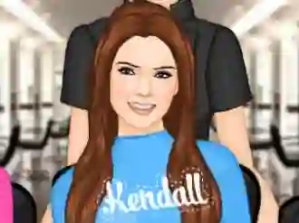 Gêm Kendall Jenner & Friends Hair Salon ar-lein