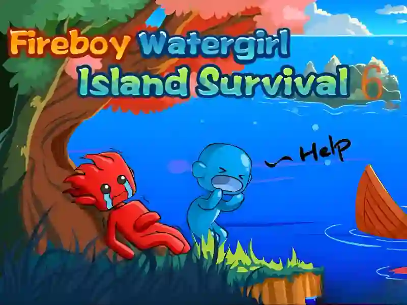 Gêm Fire And Water Island Survival 6 ar-lein