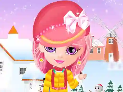 Gêm Baby Halen Winter Dress Up ar-lein