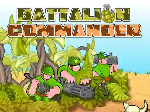 Gêm Battalion commander ar-lein
