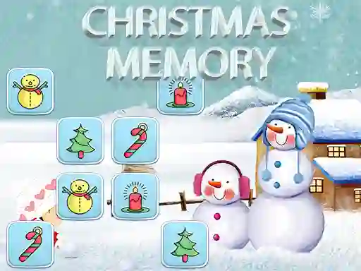Gêm Christmas Memory ar-lein