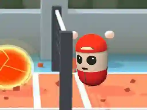 Gêm Cartoon Volley Fun ar-lein